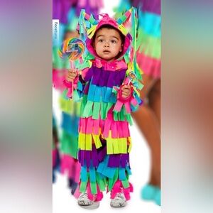 🎉 Tipsy Elves Toddler Piñata Costume – 12 M – NWOT – Sold Out Online